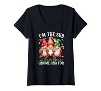 Mujer ¡Soy el Submarino por el Que has Estado Haciendo gnomos! Camiseta Cuello V
