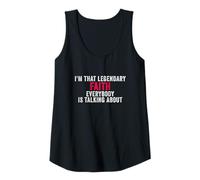 Mujer Soy Esa fe legendaria de la Que Todos Hablan Camiseta sin Mangas