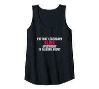 Mujer Soy Esa legendaria Alina Todo el Mundo está Hablando de Alina Camiseta sin Mangas
