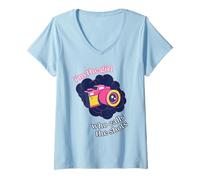 Mujer Soy La Chica Que Manda Camiseta Cuello V