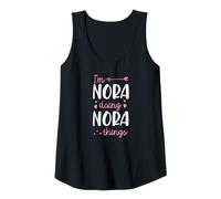 Mujer Soy Nora Doing Nora Things Nombre Personalizado Camiseta sin Mangas