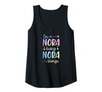 Mujer Soy Nora Doing Nora Things Nombre Personalizado Camiseta sin Mangas