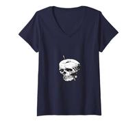 Mujer Soy un Estudiante de neurociencia. Camiseta Cuello V