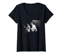 Mujer Spandau Ballet Martin y Gary Kemp Live Parade Era 1984 Camiseta Cuello V