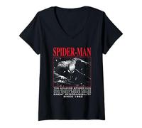Mujer Spider-Man Crawling Camiseta Cuello V