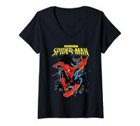 Mujer Spider-Man Day Jump Camiseta Cuello V