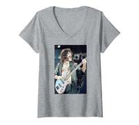 Mujer Spinal Tap Harry Shearer: Rompe como la era del Viento 1992 Camiseta Cuello V