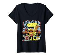 Mujer Sponge Bob - Prehistoria Camiseta Cuello V