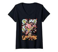 Mujer Sponge Bob - The Patrick Star Show Camiseta Cuello V