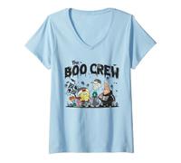 Mujer Spongebob Squarepants Halloween The Boo Crew Camiseta Cuello V