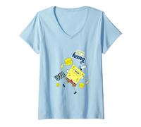 Mujer Spongebob Squarepants Let's Hang Dude Camiseta Cuello V