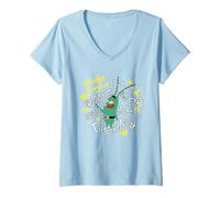Mujer Spongebob Squarepants Mr. Plankton Goodbye Everyone Camiseta Cuello V
