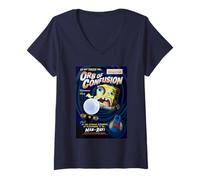 Mujer Spongebob Squarepants Orb of Confusion Camiseta Cuello V