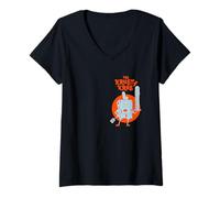 Mujer Spongebob Squarepants Stay Positive Camiseta Cuello V