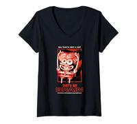 Mujer Spongebob Squarepants That's My Brain Camiseta Cuello V