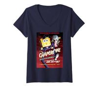 Mujer Spongebob Squarepants The Chaperone Camiseta Cuello V
