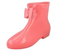 Mujer Spot On Brilla en la Oscuridad Botas de Agua
