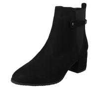 Mujer Spot On Corte Ancho Botines con Cremallera 'F5r1253'