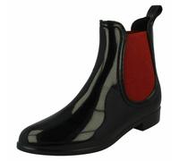 Mujer Spot On Corto Wellies Chelsea Estilo - X1R223
