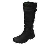 Mujer Spot On Cremallera Cierre Media Caña Informal Cálido Elegante Botas F4R445