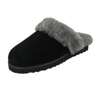 Mujer Spot On de ante sin Cordones Esponjoso Pantuflas