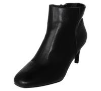 Mujer Spot On 'F51236' Microfibra & Sintético Tacón de Aguja Elegante Botines