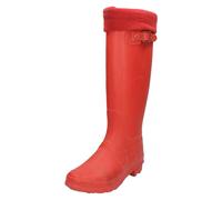Mujer Spot On Forro Polar Botas de Agua - X1R170