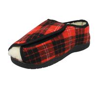 Mujer Spot On Punta Abierta Corte Ancho Pantuflas