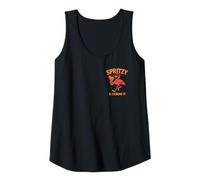 Mujer Spritzy y yo lo sé - Funny Spritz Flamingo Camiseta sin Mangas