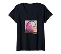 Mujer Squid Game - Red Light Green Light Portrait Camiseta Cuello V