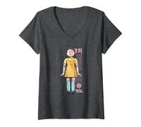 Mujer Squid Game - Young-Hee Games Camiseta Cuello V
