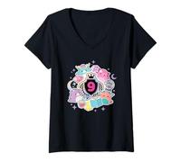 Mujer Squishmallows 9 Cumpleaños Camiseta Cuello V