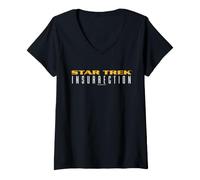 Mujer Star Trek Insurrection Logo Camiseta Cuello V