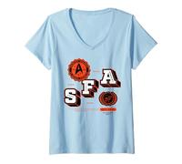Mujer Star Trek SFA Starfleet Academy EST. 2161 Ex Astris Scientia Camiseta Cuello V