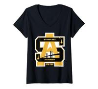 Mujer Star Trek Starfleet Academy Big Patch Camiseta Cuello V