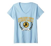 Mujer Star Trek Starfleet Academy Delta Icon Camiseta Cuello V