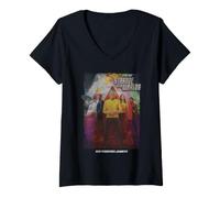 Mujer Star Trek Strange New Worlds Planet Poster Camiseta Cuello V