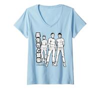 Mujer Star Trek: The Original Series Trio Live Long & Prosper Camiseta Cuello V