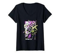 Mujer Star Wars A New Hope Vintage Darth Vader & Stormtroopers Camiseta Cuello V
