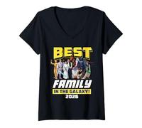 Mujer Star Wars Best Family in The Galaxy Group Trip Vacation 2026 Camiseta Cuello V