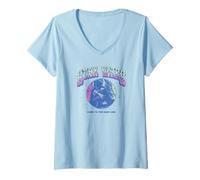 Mujer Star Wars Darth Vader Vintage Come To The Dark Side Quote Camiseta Cuello V