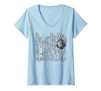 Mujer Star Wars Do Or Do Not There Is No Try Classic Yoda Quote Camiseta Cuello V