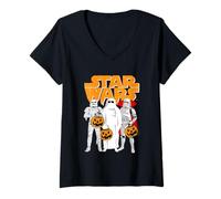 Mujer Star Wars Halloween Costume Trick Or Treat Troopers Camiseta Cuello V