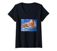 Mujer Star Wars In A Galaxy Fur Fur Away Chewbacca & Dogs Camiseta Cuello V