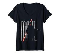 Mujer Star Wars Maul Shadow Lord Sith Lord Hidden In The Shadows Camiseta Cuello V