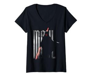 Mujer Star Wars Maul Shadow Lord Sith Lord Hidden In The Shadows Camiseta Cuello V