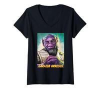 Mujer Star Wars: The Mandalorian and Grogu Garazeb Orrelios Zeb Camiseta Cuello V
