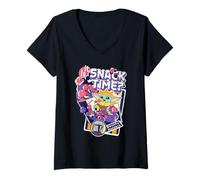 Mujer Star Wars: The Mandalorian and Grogu Is It Snack Time? Camiseta Cuello V