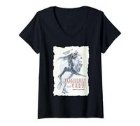 Mujer Star Wars The Mandalorian and Grogu Movie AT-RT Snow Mission Camiseta Cuello V