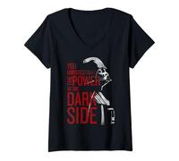 Mujer Star Wars Vader You Underestimate The Power of The Dark Side Camiseta Cuello V